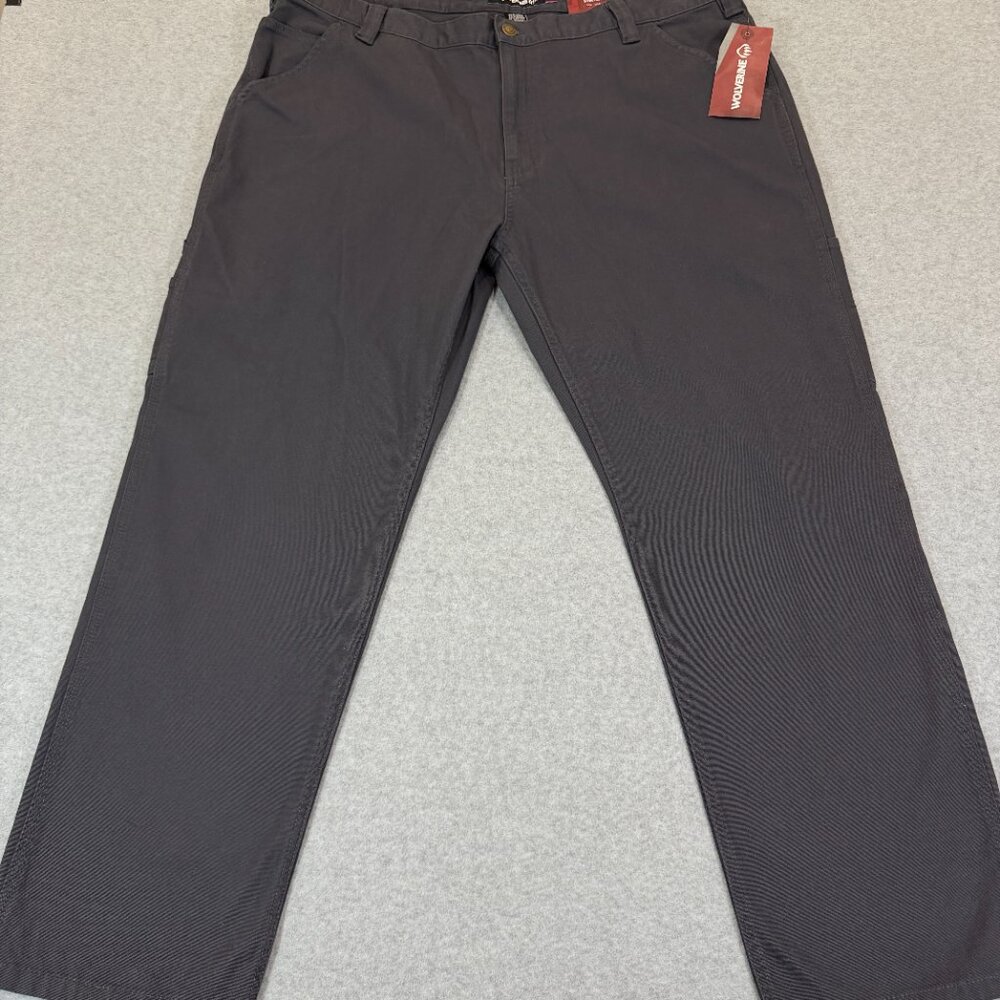 Wolverine Men's Steelhead Utility Stretch Duck Canvas Work Pants 44x32 Gray NWT - Picture 2 of 16